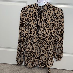 Cheetah boutique sweatshirt